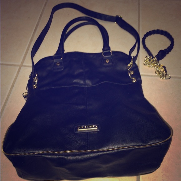 Steve Madden black cross body purse