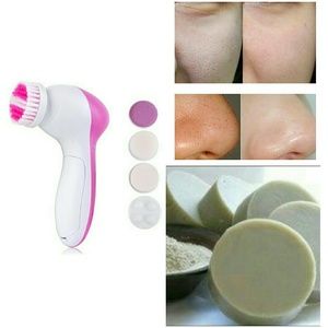 Facial & body cleansing electric spa brush