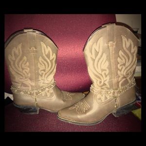 Mid calf cowboy boots , women's size 7 mediums