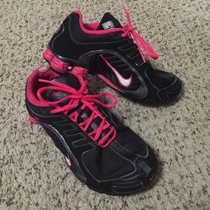 Black/Pink Nike Shox NZ