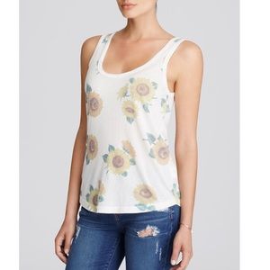 Wildfox Sunflower Tank NWT