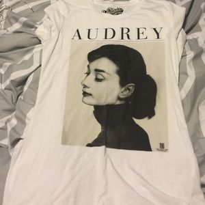 Audrey Hepburn tee from old navy