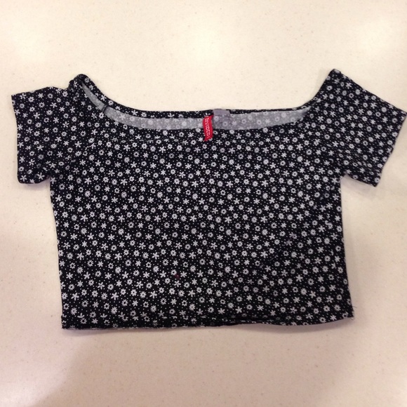 Floral crop top