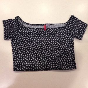 Floral crop top