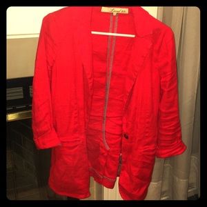 Level 99 Linen Blazer