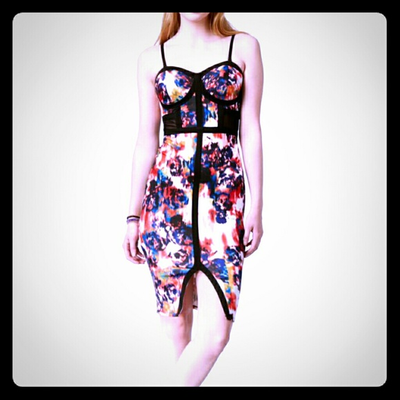 Floral Bodycon Dress