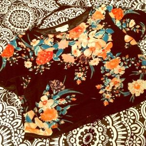 Floral crop top !