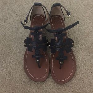 Tory Burch Chandler Wedge Sandal Brand New Sz 9.5