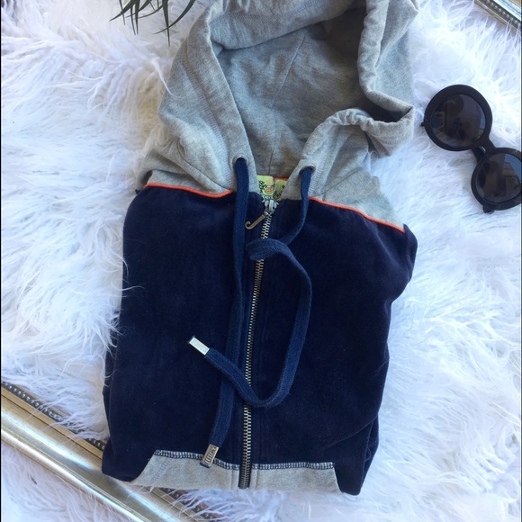 Juicy Couture Jackets & Blazers - Juicy Couture color block varsity style hoody