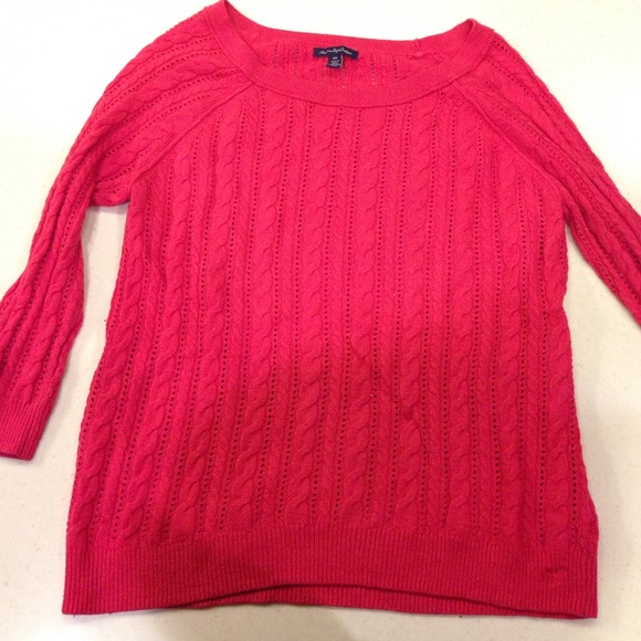 Pink sweater
