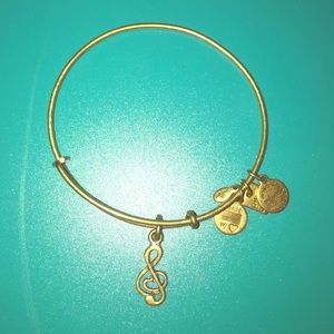 Alex and Ani Treble Clef Heart Bracelet