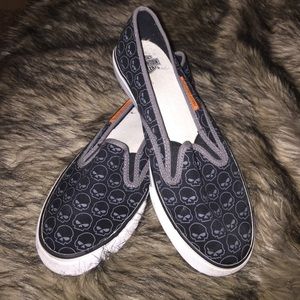 Harley Davidson slip on shoes! ❤️❤️