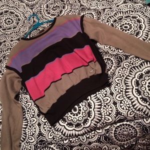 Vintage crop top long sleeves.