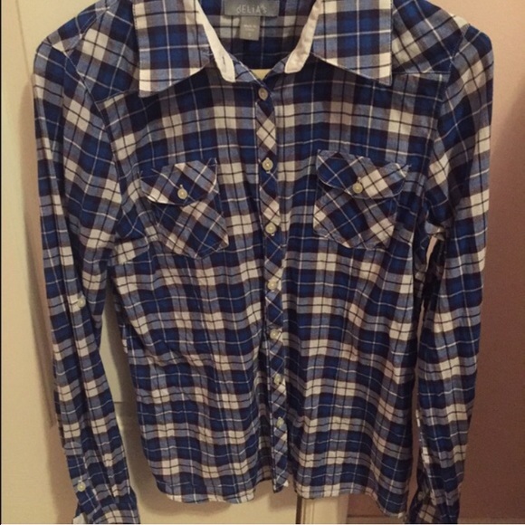 Delia's Blue Flannel