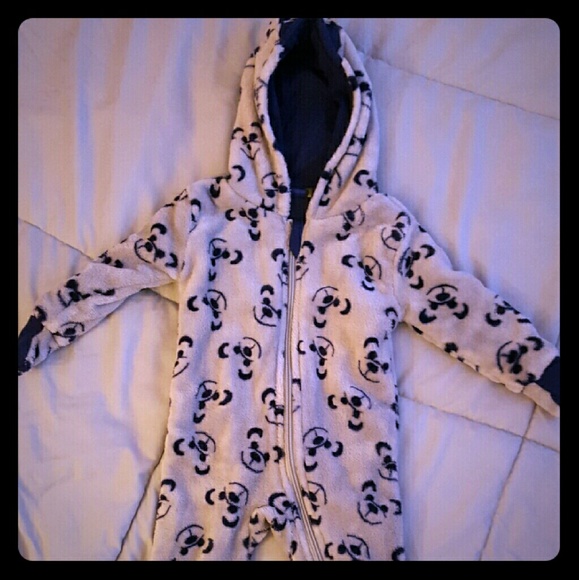 Baby fleece onesie cover