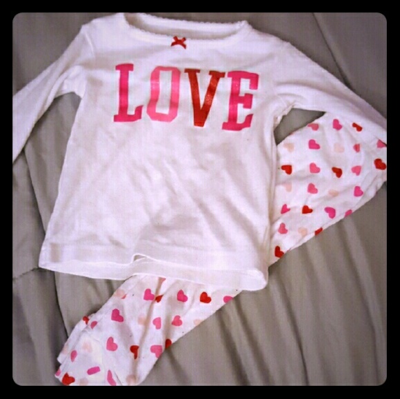 Baby girl 2 piece pajama set