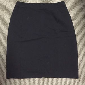 H&M black pencil skirt size 8