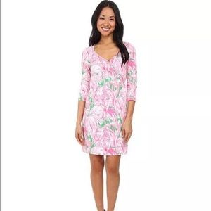 SOLD 🎉🎉Lilly Pulitzer pink colony palmetto XS