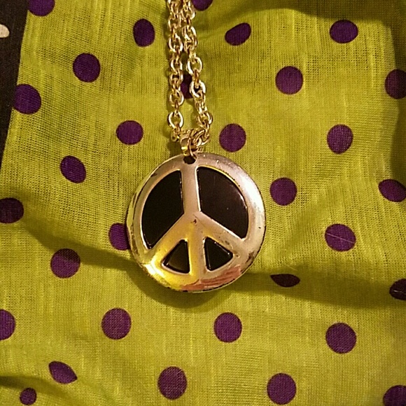 Peace Sign necklace