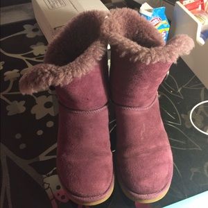 Purple UGG boots