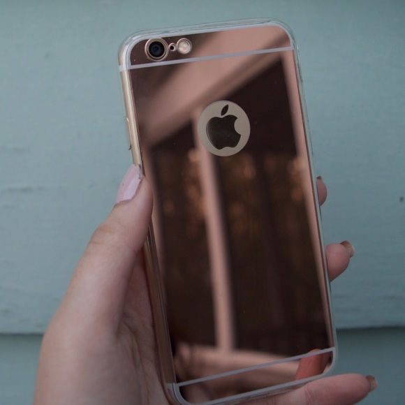 Rose Gold Mirror Case - Picture 2 of 4