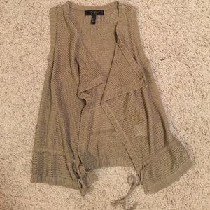 Woven vest