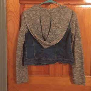 Sweater like Jean jacket!