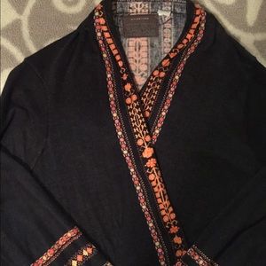 Anthropologie High Low Open Cardigan