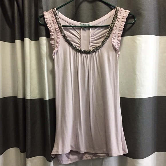 Charlotte Russe Beaded Tank