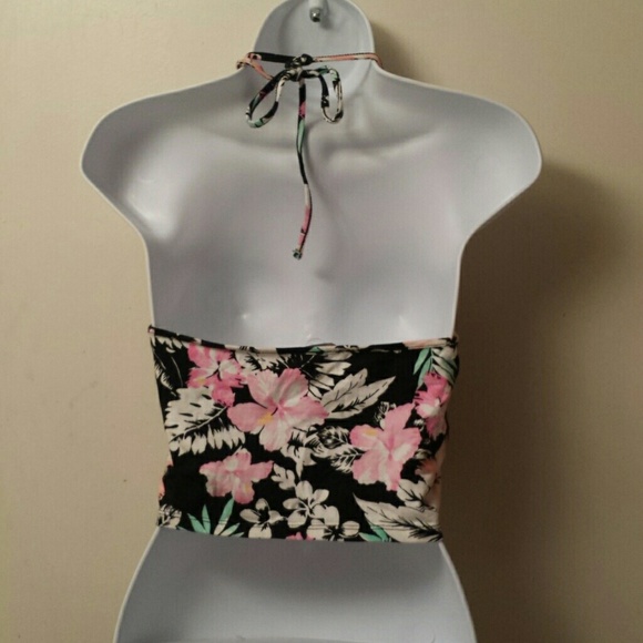 Floral crop top - Picture 2 of 2