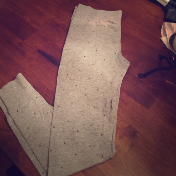 Victoria Secret Sequin Leggings SZ S