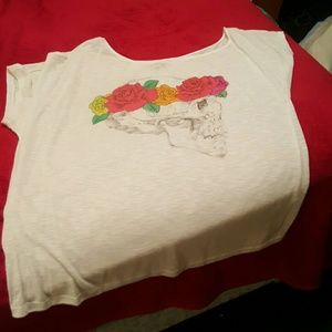 Off one shoulder top