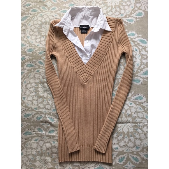Collar Sweater Top