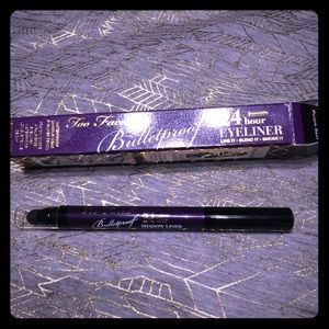 Too Faced Bulletproof Eyeliner in Purple Rain