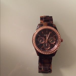 Fossil watch tortoise