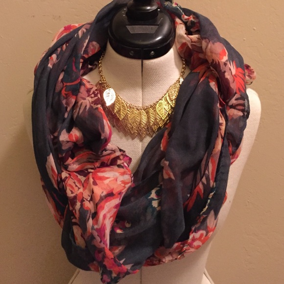 Charlotte Russe Floral Scarf