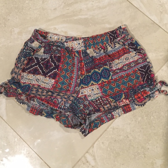 Colorful Paisley Shorts