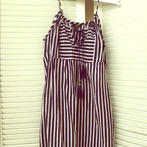 J.Crew striped cover up