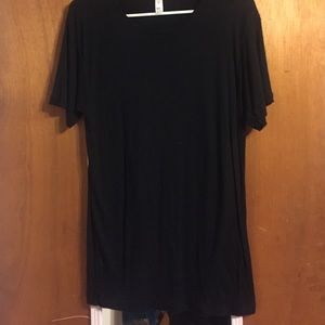 Black American Apparel Viscose T