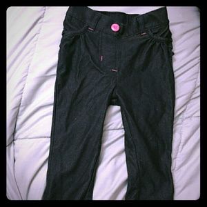 Baby girl jeans w/ ruffle back