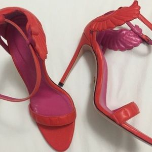 Malikah Red Oscar Tiye size 8 us