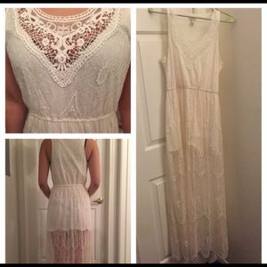 Forever 21 lace boho dress