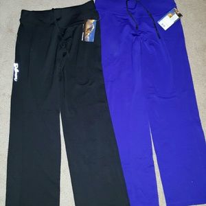 Salomon workout pants violet blue size M