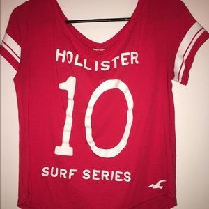 Red football t shirt