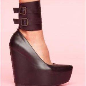 Jeffrey Campbell Zeke Wedge Platform