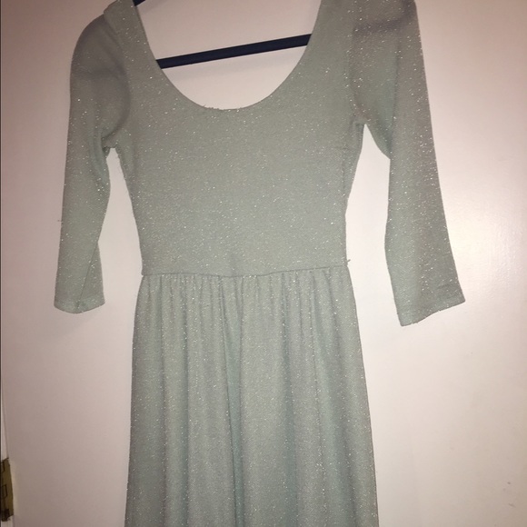 Mint quarter sleeve dress