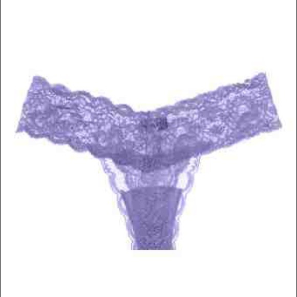 Cosabella purple lace thong