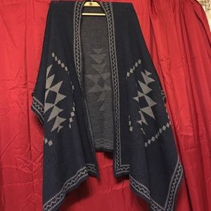 Lightweight Aztec Poncho