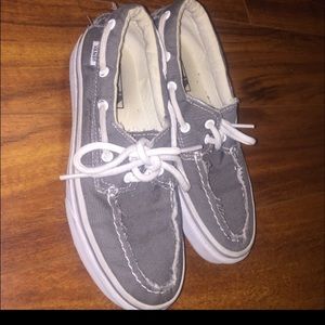 Grey vans