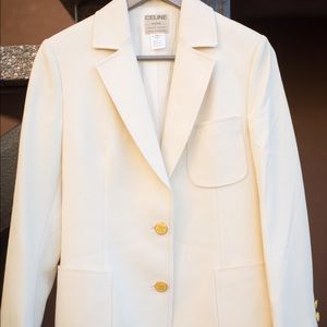 Céline Paris Blazer (cream color, size 38)